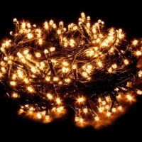 Светодиодная гирлянда Feron CL304 линейная теплый белый с питанием от батареек