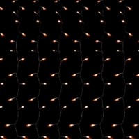 Светодиодная гирлянда Feron CL11 занавес 24В теплый белый c питанием от сети