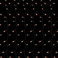 Светодиодная гирлянда Feron CL12 занавес 24В теплый белый c питанием от сети