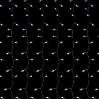 Светодиодная гирлянда Feron CL13 занавес 24В белый c питанием от сети