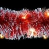 Светодиодная гирлянда Feron CL80 мишура 2м 220В теплый белый c питанием от сети