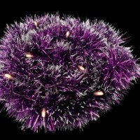 Светодиодная гирлянда Feron CL80 мишура 2м 220В теплый белый c питанием от сети