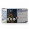 Светодиодная гирлянда Feron CL02 линейная 2м +1.5м 230В мультиколор c питанием от сети с контроллером зеленый шнур