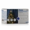 Светодиодная гирлянда Feron CL02 линейная 2м +1.5м 230В синий c питанием от сети контроллером зеленый шнур