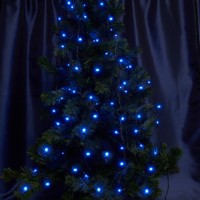 Светодиодная гирлянда Feron CL07 линейная 230В синий c питанием от сети