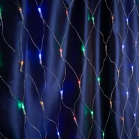 Светодиодная гирлянда Feron CL30 сеть 2х2м + 3м 230В мультиколор c питанием от сети прозрачный шнур