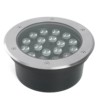 Светильник светодиодный тротуарный (грунтовый) Feron SP2804 20Вт AC12V низковольтный 3000K металлик IP67