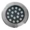 Светильник светодиодный тротуарный (грунтовый) Feron SP2804 20Вт AC12V низковольтный 3000K металлик IP67