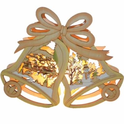 Деревянная световая фигура 1 лампа накаливания цвет свечения: теплый белый 29x5x24cm шнур 1 4 м IP20 LT067