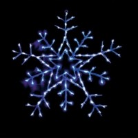 Световая фигура 24В 100 LED белый+синий 4.8Вт 200mA с контроллером и 24В-адаптером IP 20 шнур 5м х0 12мм LT004