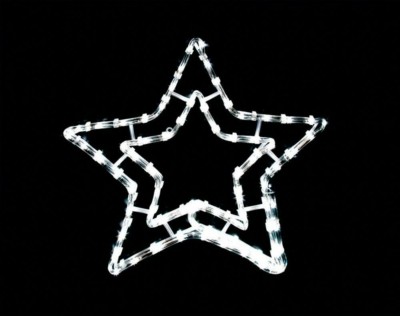 Световая фигура 230В 3м LED белый 24 LED/1м 3.6Вт 20mA IP 44 шнур 1.5м 0.75мм LT006