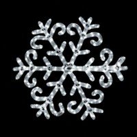 Световая фигура 230В 10м LED белый 24 LED/1м 9.2W 20mA с контроллером IP 44 шнур 1 5м х1мм LT003