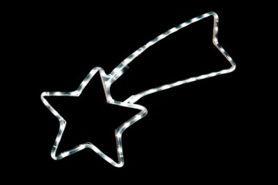 Световая фигура 230В 1м LED белый 24 LED/1м 3.6Вт 20mA IP 44 шнур 1.5м 0.75мм LT007