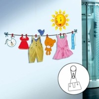 Декоративная наклейка на стену Feron FN1350 с крючками