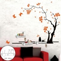 Декоративная наклейка на стену Feron FN1400 с полками