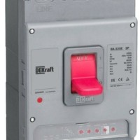 Выключатель ВА 3п 400А 50кА ВА-335E электрон. расцеп. Dekraft 22504DEK