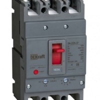 Выключатель ВА 3п 25А 35кА ВА-332А Dekraft 28100DEK