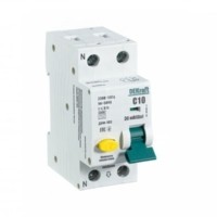 Выключатель АВДТ 2п 1P+N C 10А 30мА тип A 6кА ДИФ-103 Dekraft 16228DEK