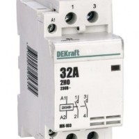 Контактор модульный МК-103 2НО 32А 230В Dekraft 18071DEK