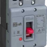 Выключатель ВА 3п 100А 36кА ВА-303 Dekraft 22750DEK