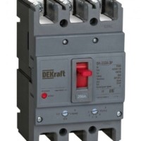 Выключатель ВА 3п 200А 35кА ВА-333А Dekraft 28122DEK
