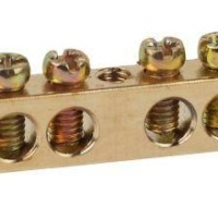 Шина NO-122-16 PEN “земля-ноль” 6х9мм 12/1 с креплениями по центру латунь ЭРА Б0047230