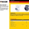 Разветвитель сетевой 3 гнезда Stekker ADP6-01-20 250V 6A ABS пластик белый