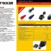 Розетка настенная 1-местная с/з Stekker RST16-31-44 каучук 250В 16А IP44 черный