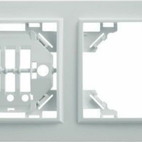 Рамка 4-местная горизонтальная Stekker PPFR00-9004-01 Эрна белый