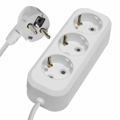 Удлинитель сетевой 3-м с/з Stekker HM01-31-03 3м 3×0,75 Home (У10-002) белый