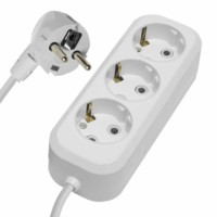 Удлинитель сетевой 3-м с/з Stekker HM01-31-07 7м 3×0,75 Home (У10-002) белый