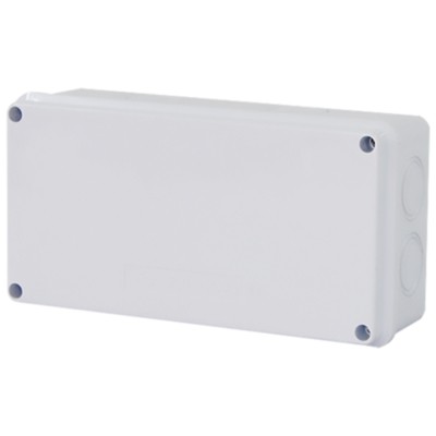Коробка КМЭР 200x100x70мм 8 выбивных отверстий IP65 светло-серая Stekker EBX31-04-65 Stekker EBX31-04-65