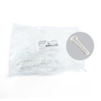 Дюбель-хомут ДХКП 5×10мм полипропилен белый 10 шт/уп Stekker DCL01-5-10