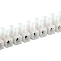 Колодка клеммная винтовая Stekker линейка 12 штук полипропилен LD226-6A