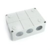 Коробка КМЭР 190x140x70мм 10 вводов IP55 светло-серая GE41244 Stekker EBX20-310-55