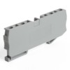 Торцевая заглушка для ЗНИ LD554 4мм² (JXB 4) серый Stekker LD562-1-40