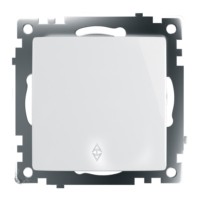 Переключатель 1-кл. механизм Stekker GLS10-7105-01 250V 10А Катрин белый