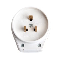 Вилка для плит Stekker PPG32-52-20 с/з 250В 32А белый