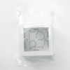 Коробка КМЭУ ОП 88x88x42,5мм белая К-440 Stekker EBX20-04-1