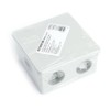 Коробка КМЭР 85x85x40мм 6 вводов IP44 светло-серая GE41235 Stekker EBX10-34-44