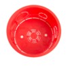 Коробка КМЭУ СП для сплошных стен с крышкой d80x40мм красная Stekker EBX30-01-1-20-80