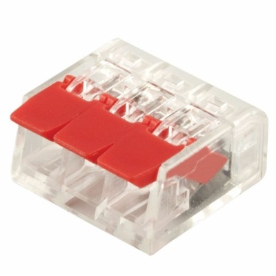 Клемма СМК 3-проводная зажимная с рычагом Stekker LD221-413 5шт/уп