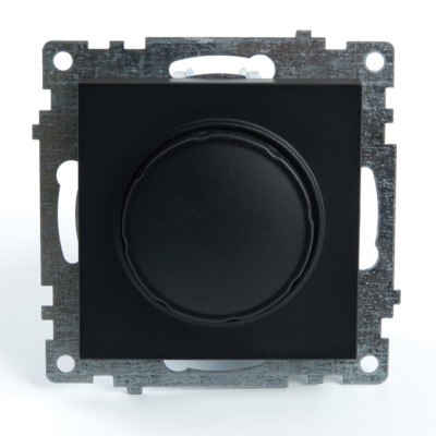 Диммер СЭПп механизм Stekker GLS10-7106-05 250V 500W Катрин черный