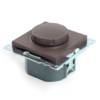 Диммер СЭПп механизм TRIAC Stekker GLS10-7106-04 250V 500W Катрин шоколад