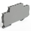 Торцевая заглушка для ЗНИ LD555 4мм² (JXB 4) серый Stekker LD563-1-40