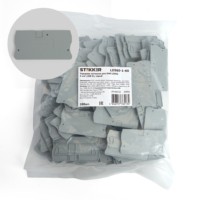 Торцевая заглушка для ЗНИ LD552 6мм² (JXB 6) серый Stekker LD560-1-60