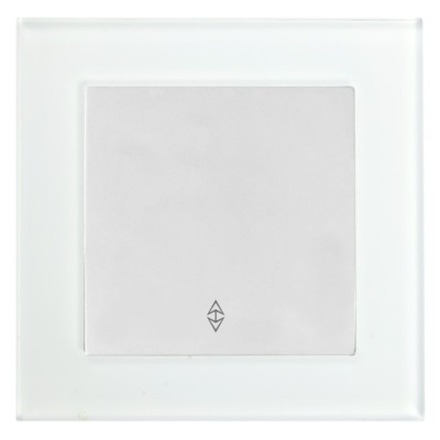 Переключатель 1-кл. Stekker GLS10-7005-01 250В 10А Катрин белый