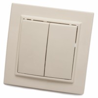 Выключатель 2кл. Stekker PSW10-9004-02 250В 10А Эрна сл.кость