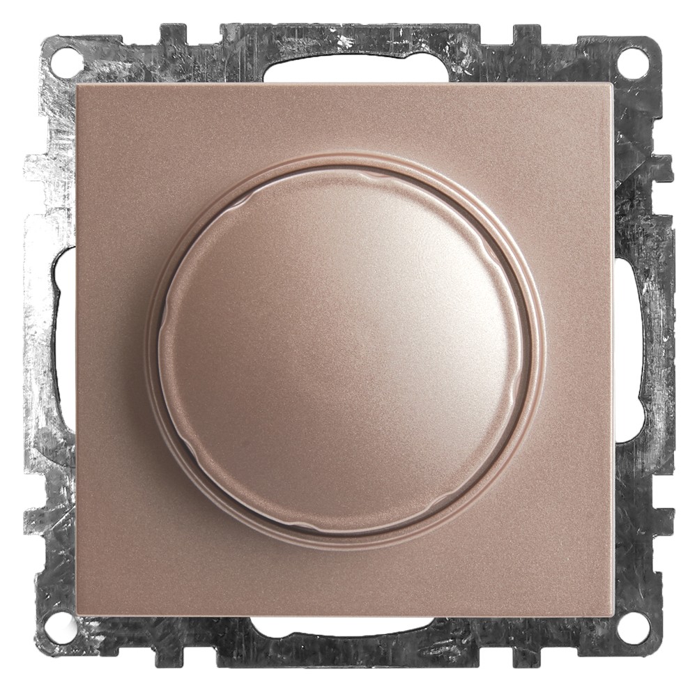 Диммер СЭПп механизм TRIAC Stekker GLS10-7106-02 250V 500W Катрин шампань