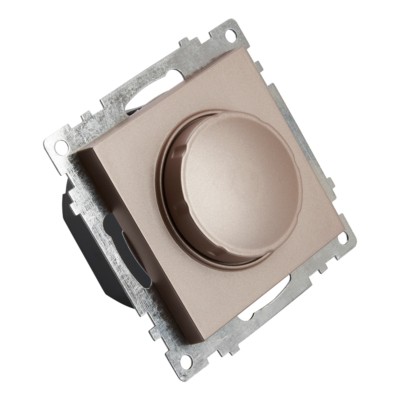 Диммер СЭПп механизм TRIAC Stekker GLS10-7106-02 250V 500W Катрин шампань — изображение 2